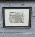 1764 Jacques-Nicholas Bellin Copperplate Engraving: 'Plan de la Ville de Dublin'