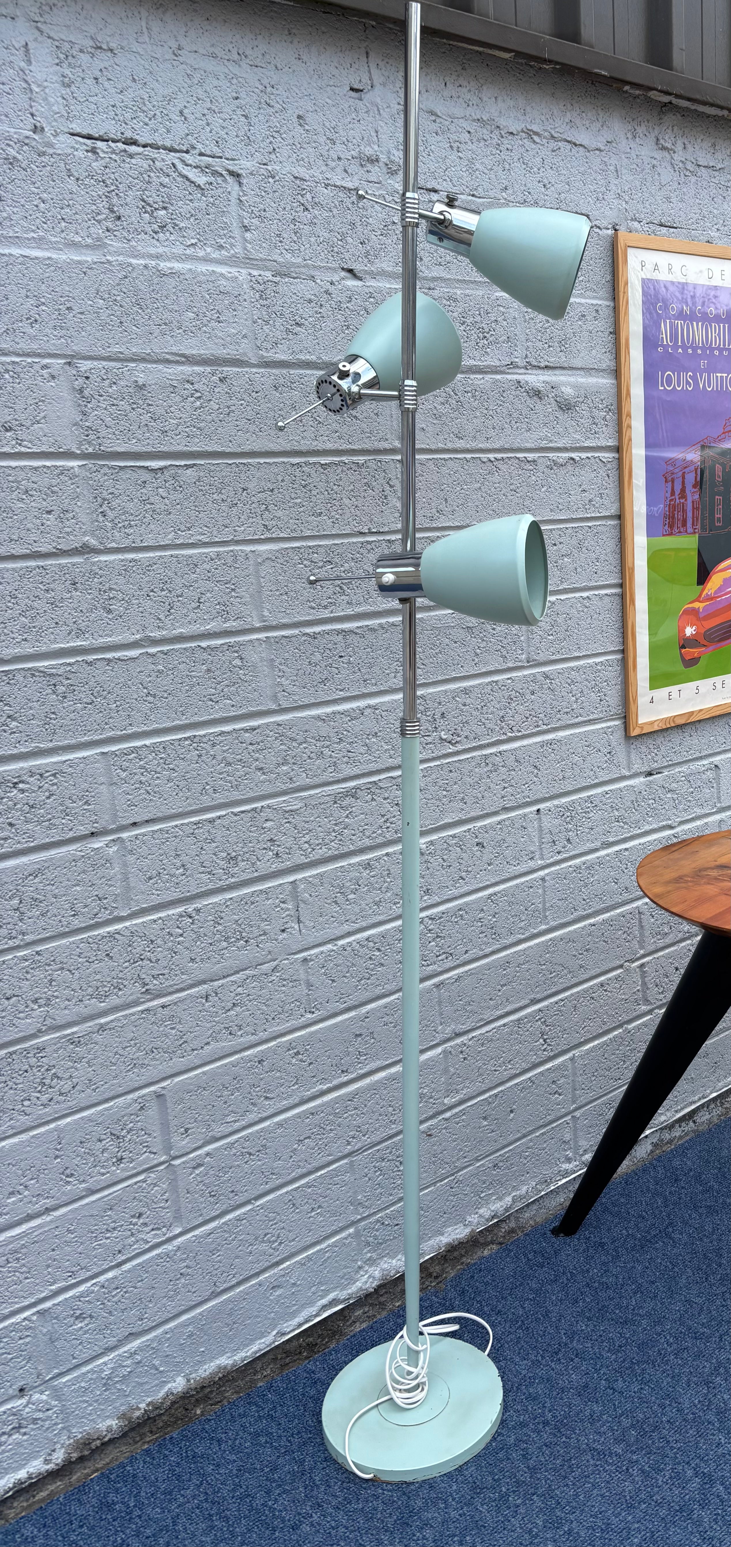 Multi-Light Floor Lamp Italian Mid-Century Modern