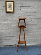 Art Nouveau Three-Tiered Pedestal Stand (c. 1900)