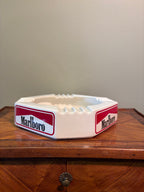 Vintage Marlboro Ceramic Pub Ashtray