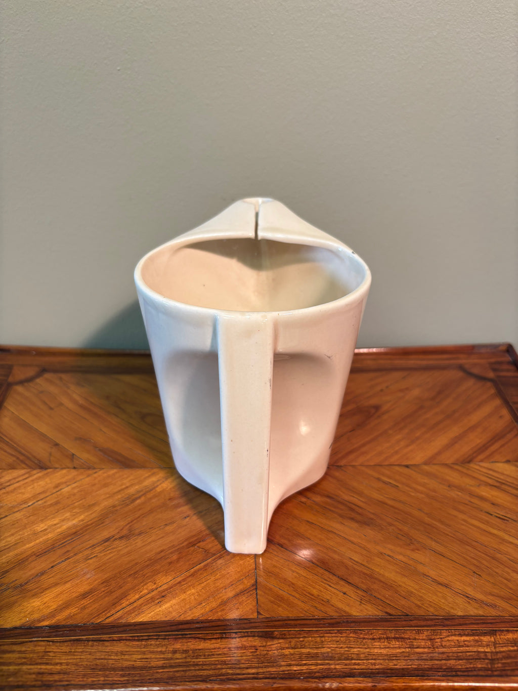 Vintage mid-century Johnnie Walker ceramic pub water jug featuring German branding