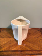 Vintage mid-century Johnnie Walker ceramic pub water jug featuring German branding