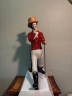 Johnnie Walker Scotch Whisky "Striding Man" Ceramic Bar Display Statue