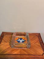 Vintage 1960s AGFA Germany Photography Advertising Glass Ashtray