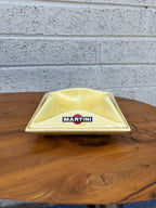 1960s French Martini Ceramic Advertising Ashtray / Catchall