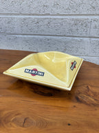 1960s French Martini Ceramic Advertising Ashtray / Catchall