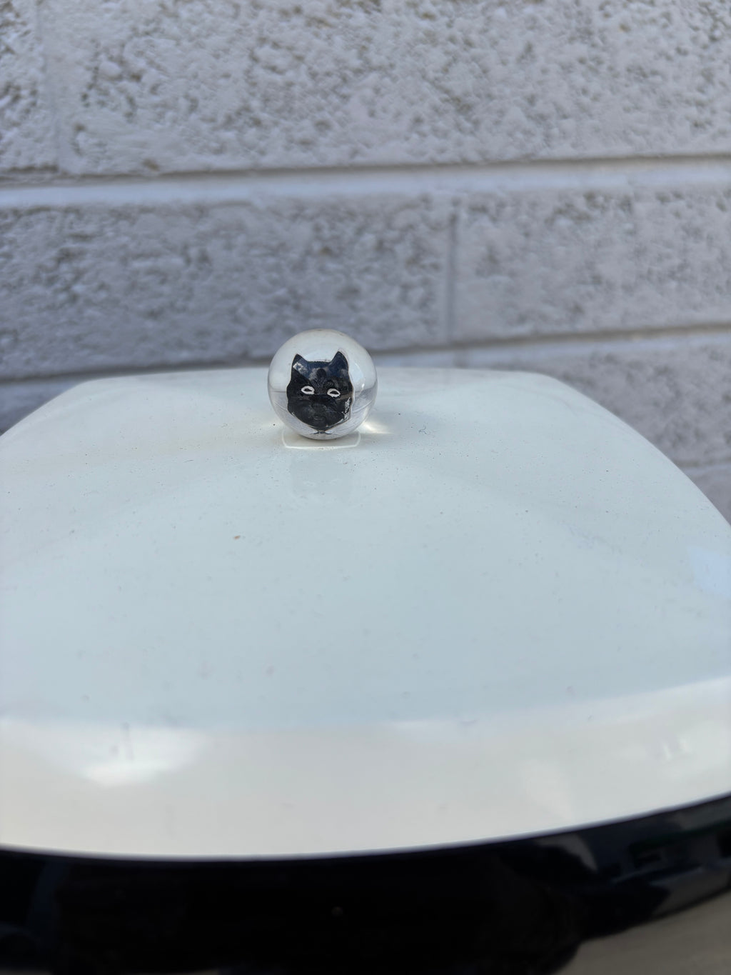 1970s Mid-Century Modern "Black & White" Whisky Advertising Ice Bucket – Collectible Pubware