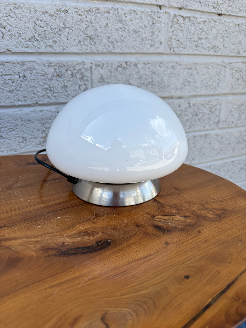 Vintage Space Age Mushroom Touch Table Lamps – Set of 3