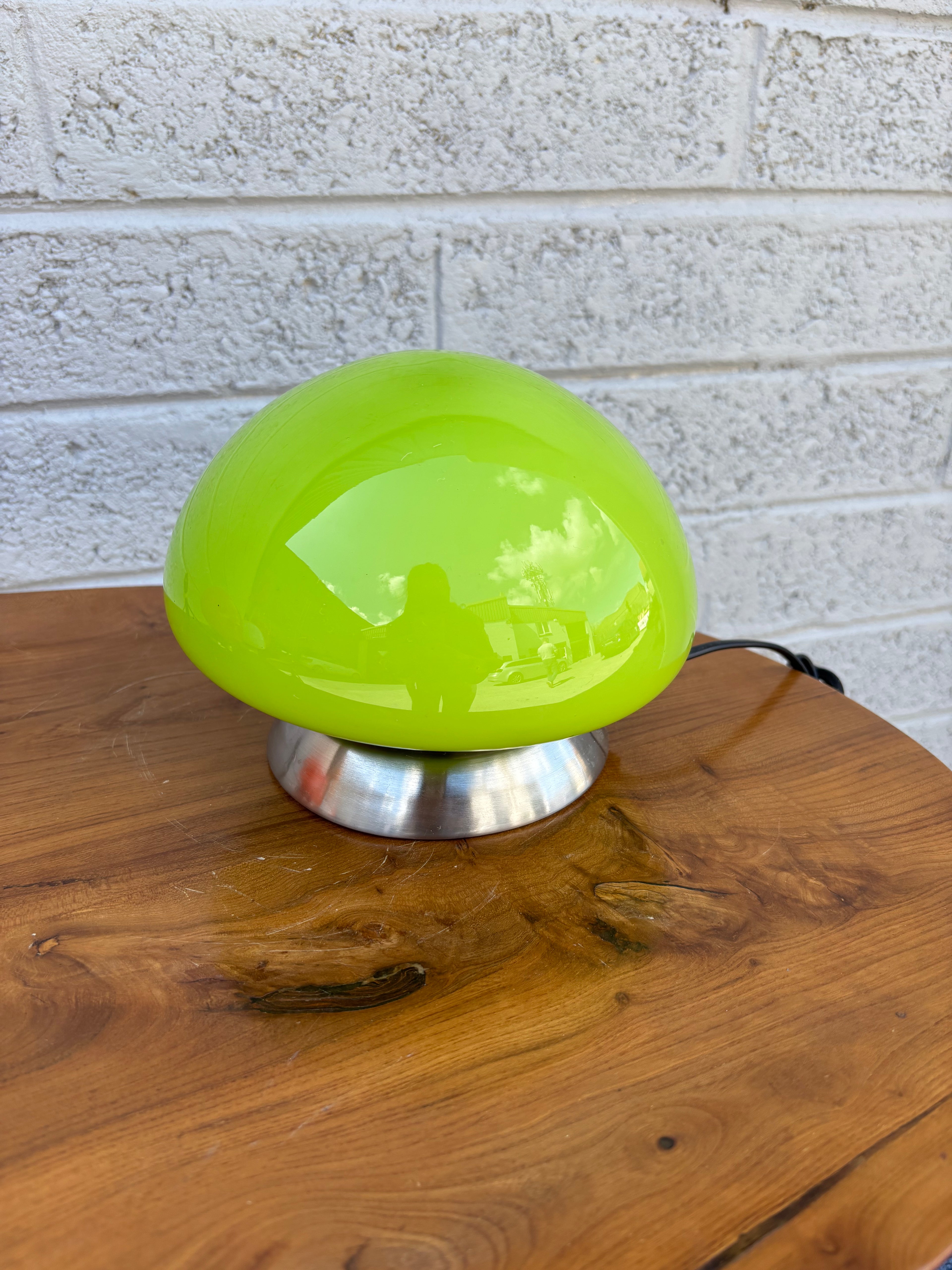 Vintage Space Age Mushroom Touch Table Lamps – Set of 3