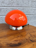 Vintage Space Age Mushroom Touch Table Lamps – Set of 3