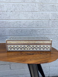 Mid-20th Century Middle Eastern Mother-of-Pearl and Bone Inlaid Marquetry Jewelry Box