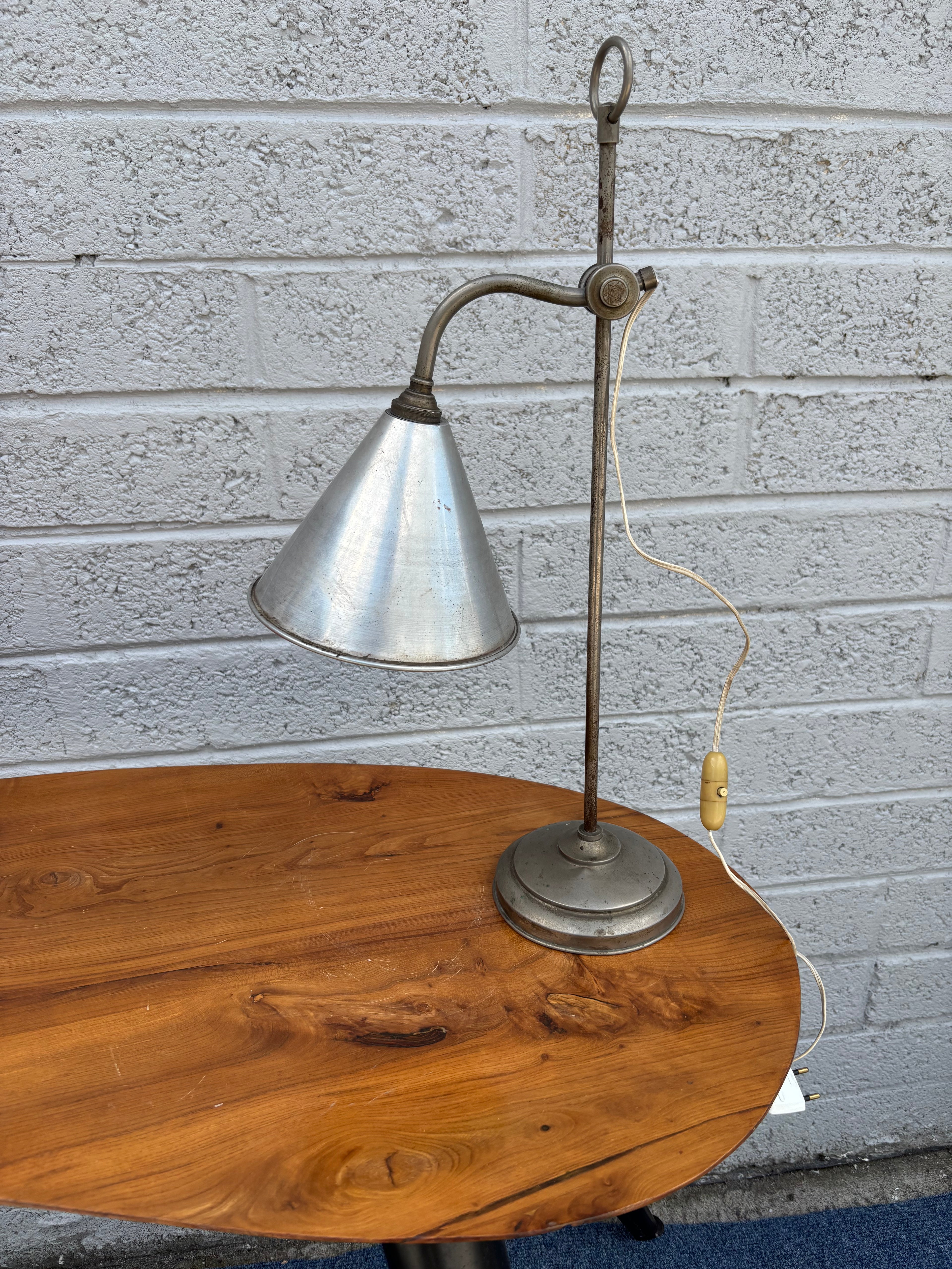 Watchmaker-Style Adjustable Task Lamp