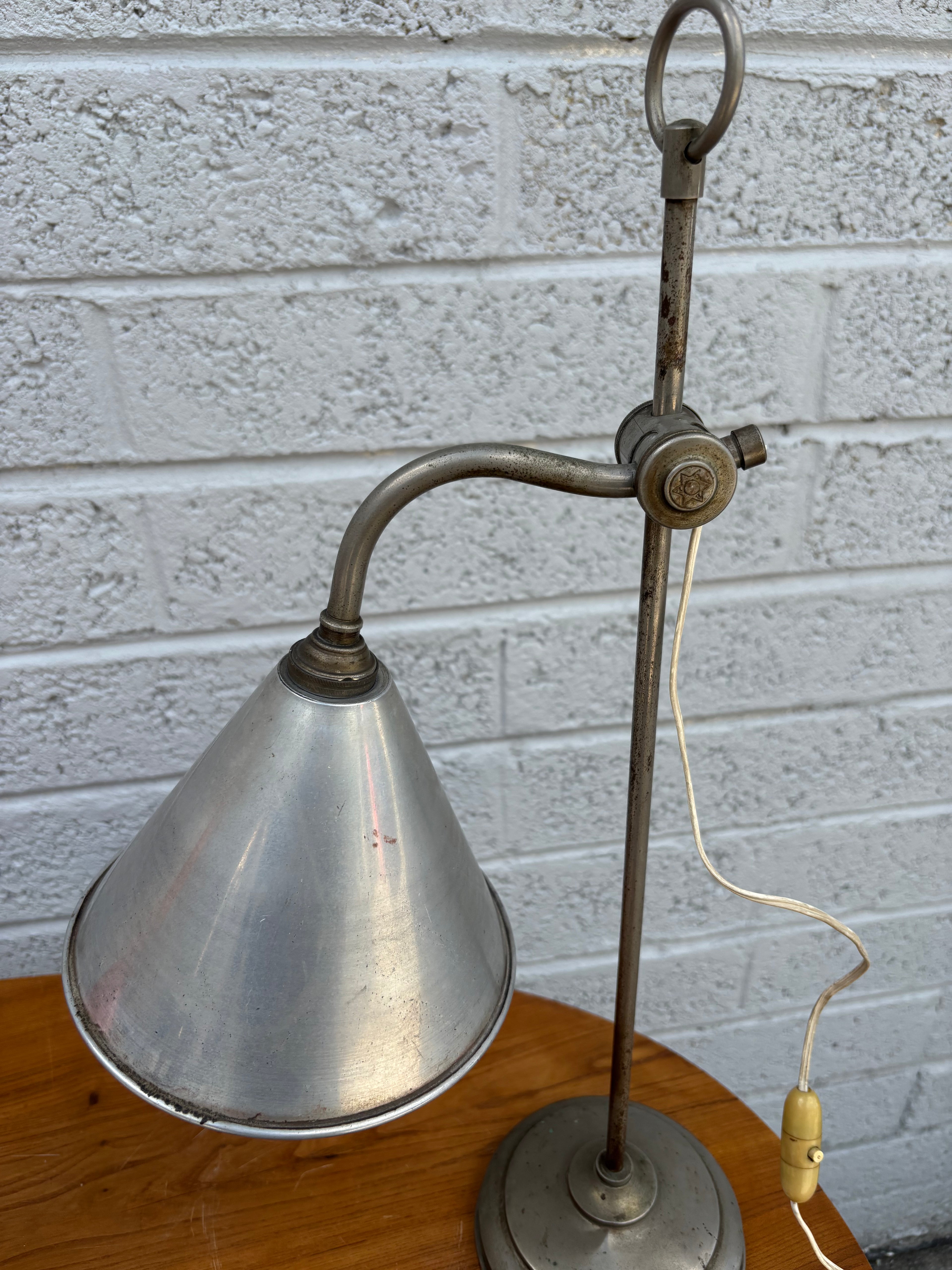 Watchmaker-Style Adjustable Task Lamp