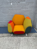 Iconic "Hotel 21" Grand Suite Armchair by Javier Mariscal for Moroso, 1995