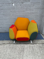 Iconic "Hotel 21" Grand Suite Armchair by Javier Mariscal for Moroso, 1995