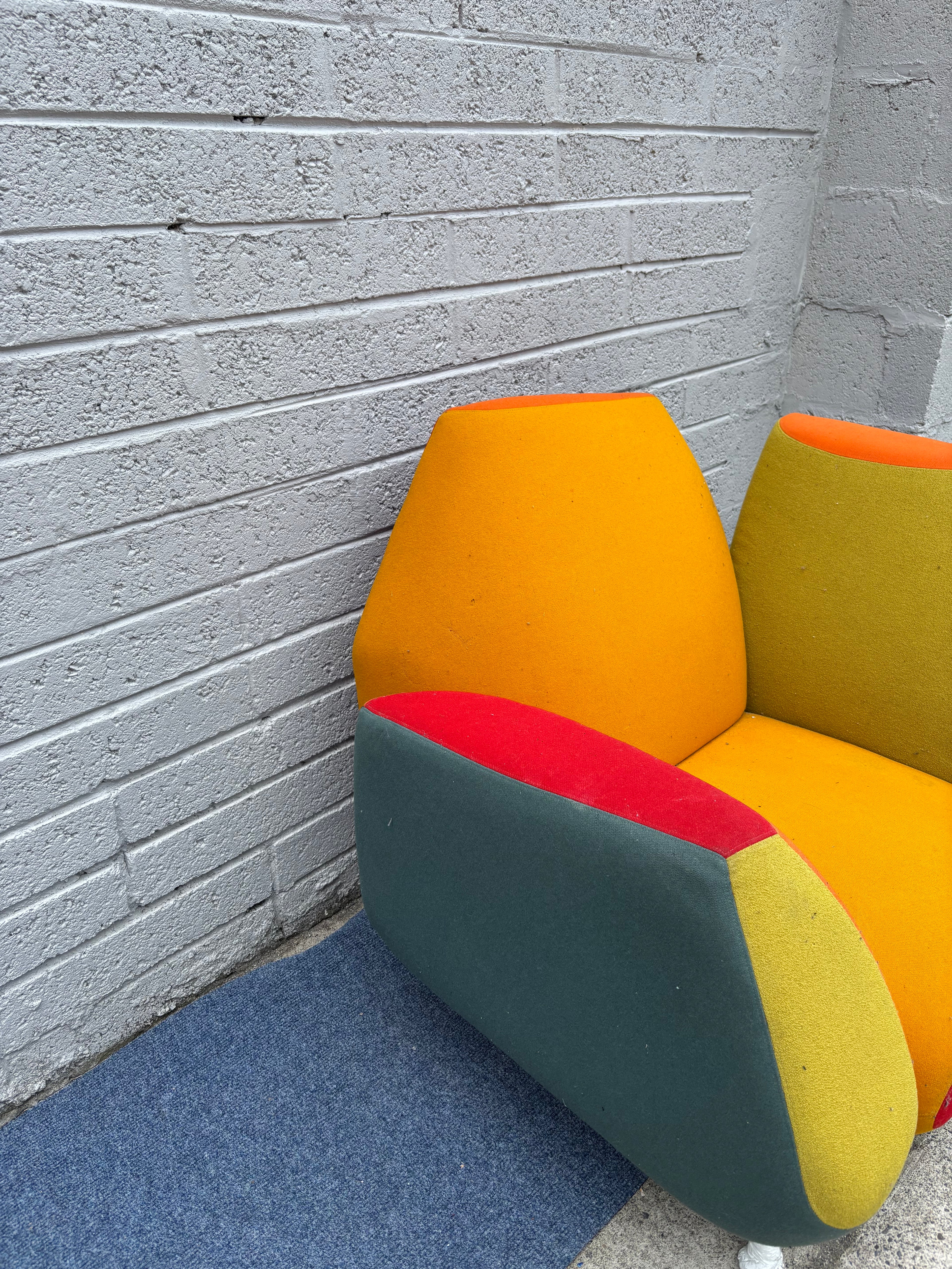 Iconic "Hotel 21" Grand Suite Armchair by Javier Mariscal for Moroso, 1995
