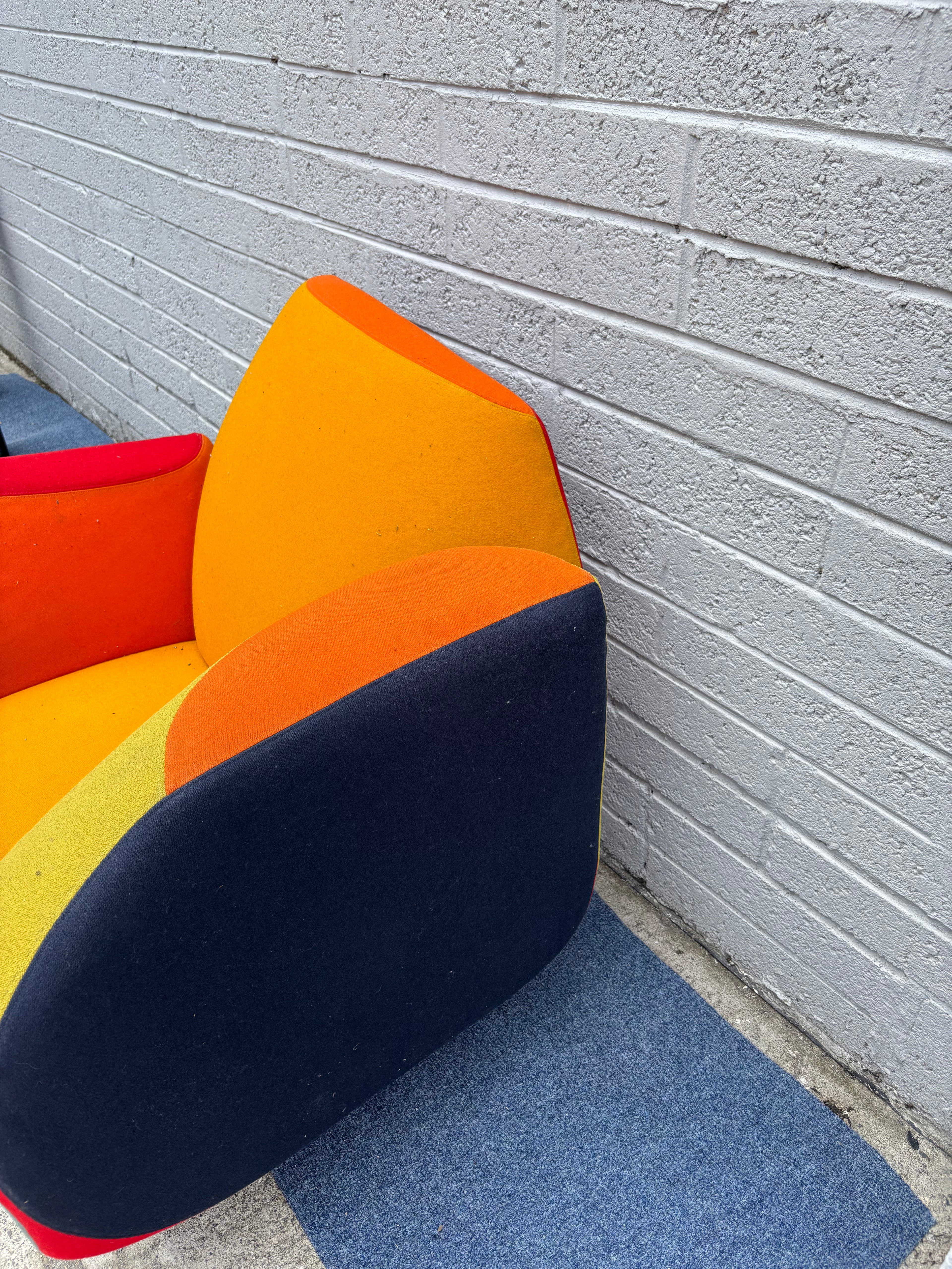Iconic "Hotel 21" Grand Suite Armchair by Javier Mariscal for Moroso, 1995