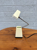 Folding Pyramid Table Lamp Mid-Century Modern