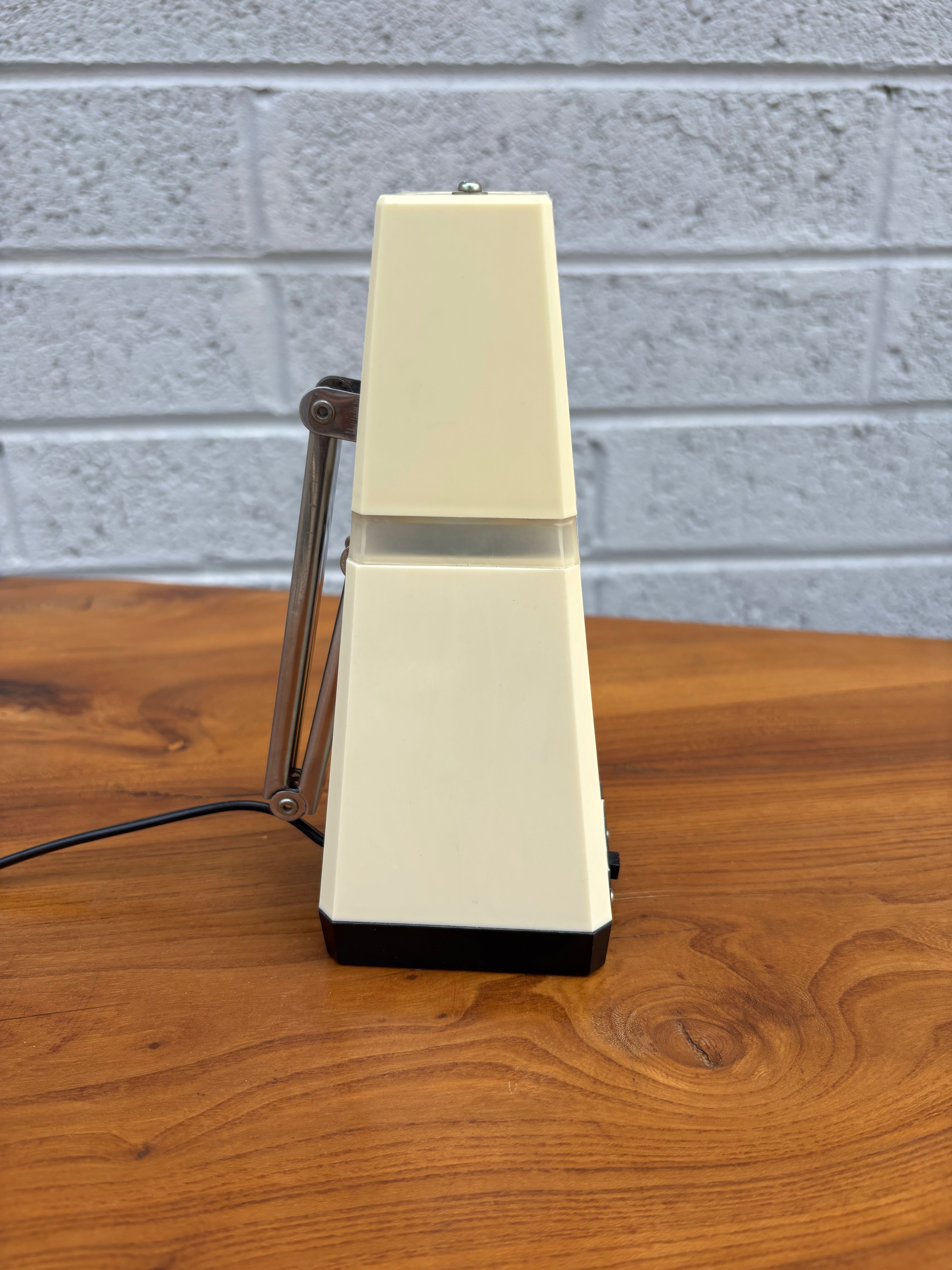 Folding Pyramid Table Lamp Mid-Century Modern