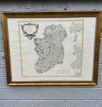 'Royaume d'Irlande' – Fine 18th-Century Map by Robert de Vaugondy (c. 1750)