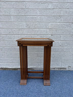 Set of Four Art Nouveau Nesting Tables (c. 1900)