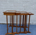 Set of Four Art Nouveau Nesting Tables (c. 1900)