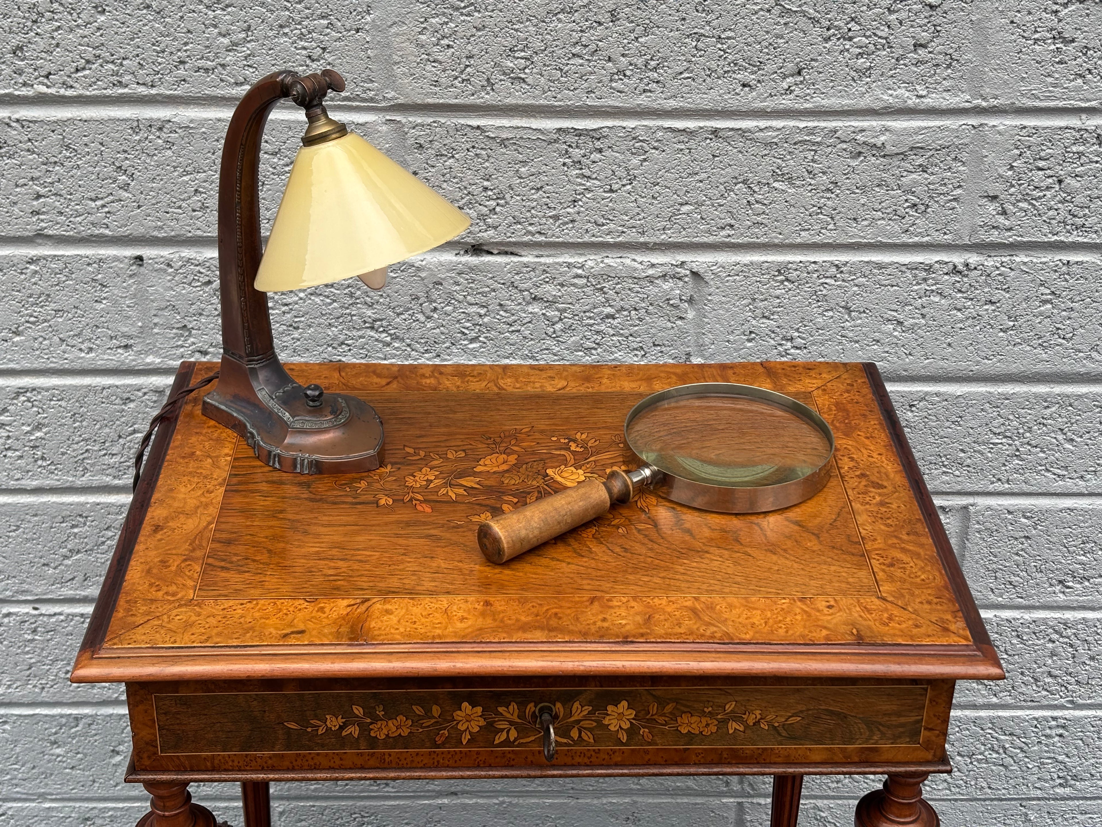 Vintage Wooden Handle Magnifying Glass
